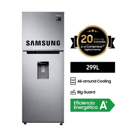 Refrigeradora Top Mount RT29K571JS8 299L Plateado
