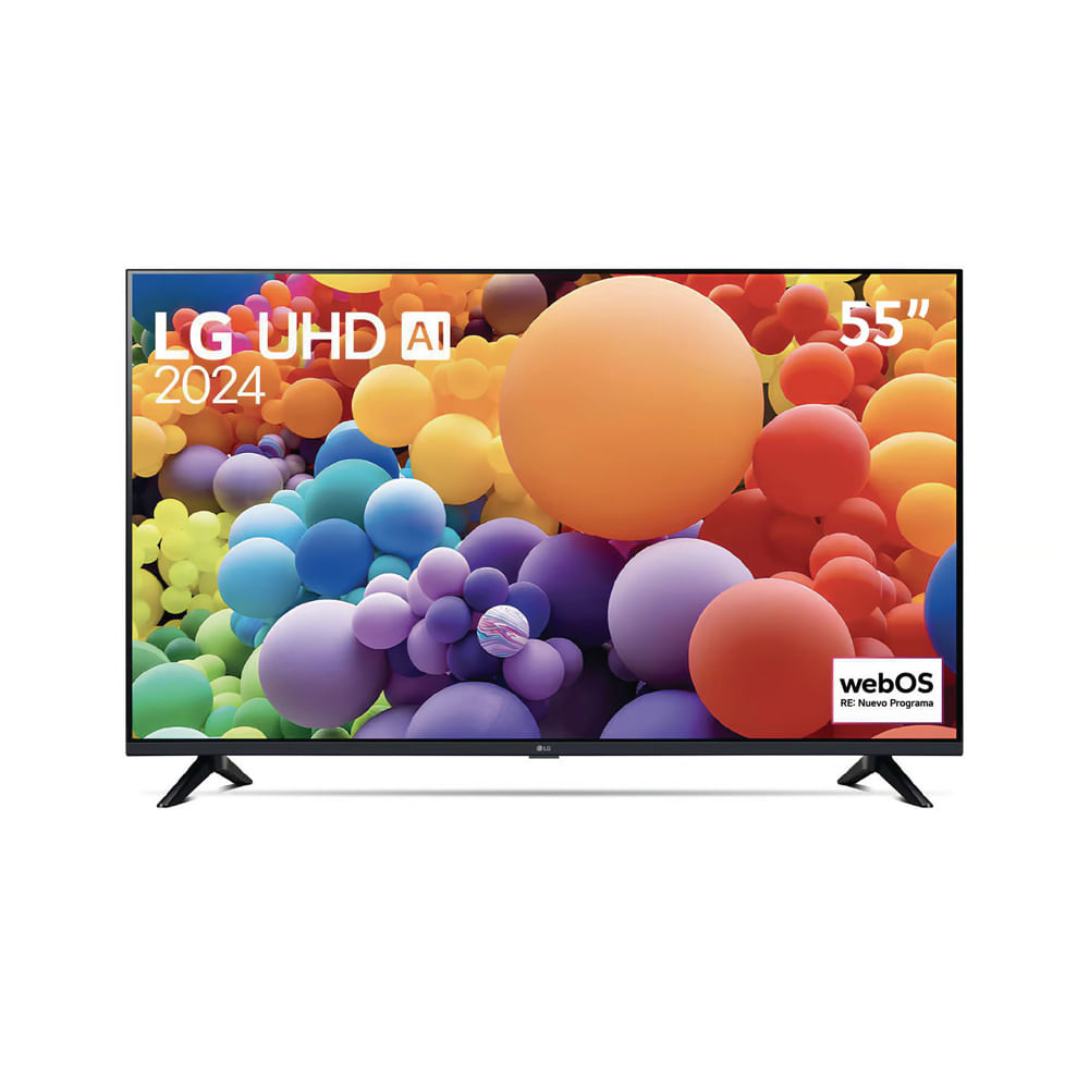 Televisor LG 55"" LED Smart TV UHD 4K con ThinQ AI 55UT7300PSA