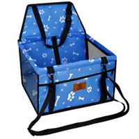 Asiento Portatil de Viaje para Mascotas Azul