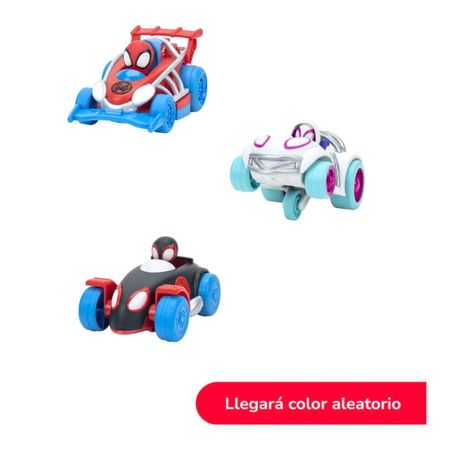 Carro Pull Back Spidey Surtido