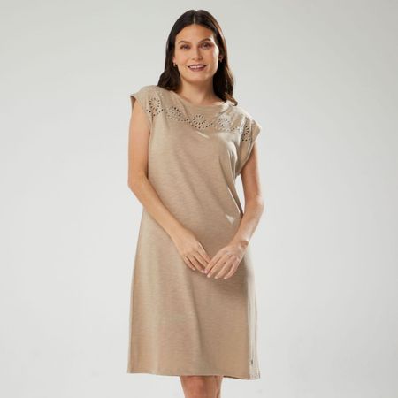 Vestido Corto Mujer Sol Madison CAMEL S