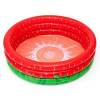 Piscina Fresita 160x38cm (390L)-Bestway-51145-Rojo con verde