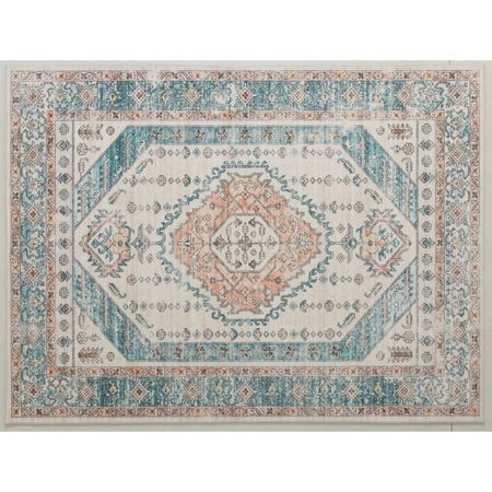 Alfombra Vintage Azul 150 cm x 200 cm