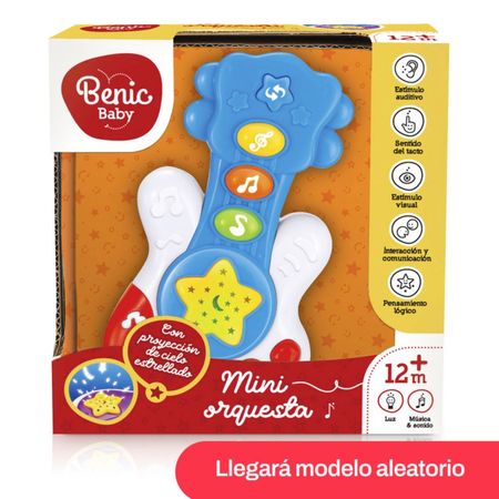 Guitarra Musical De Juguete Benic Baby Con Luz Y Sonido