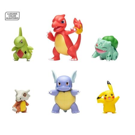 Pokemón Pack X3 Figuras De Batalla