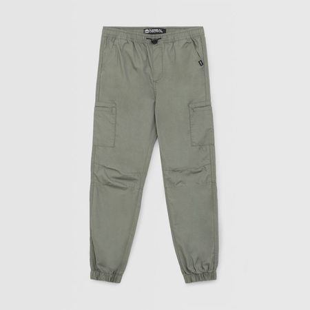 Pantalón Para Teen Niño Aereal Jogger Paper Verde 14