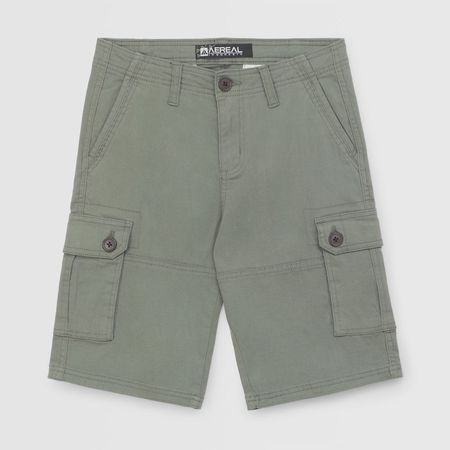 Short Para Teen Niño Aereal Cargo Verde 12