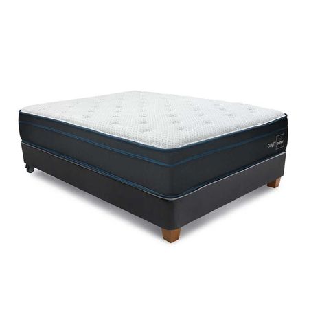 Cama Américano Gravity 1.5 p + Almohada + Protector