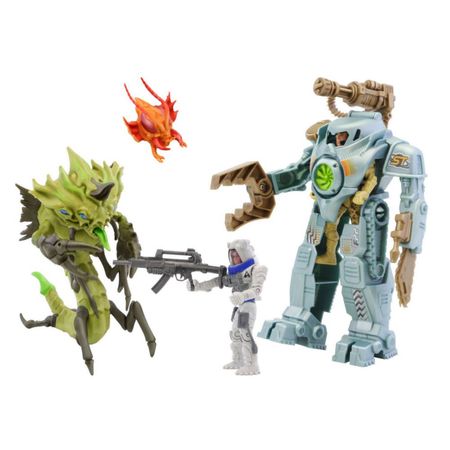 Set De Juego Star Troopers Defensa Planetaria Con Robot