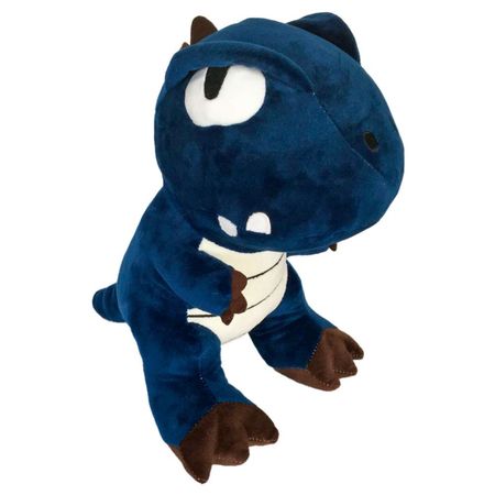 Peluche Kisses Dinosaurio 35Cm Azul Marino