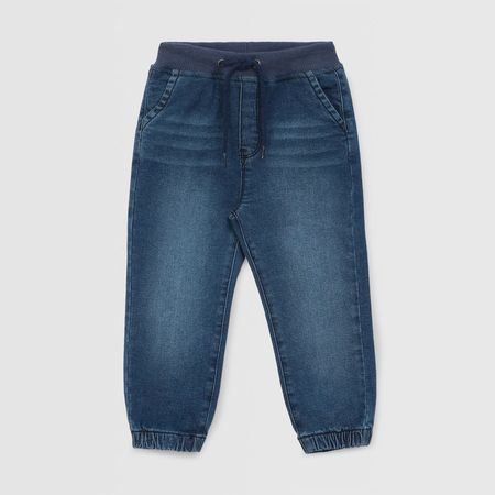 Jean Para Bebe Niño Baby Circus Basico Jogger Azul 12