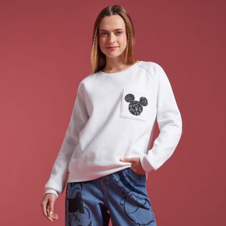Polera Disney Mujer Go Flow ECRU L