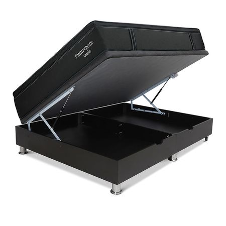 Divan Laqueada Futurepedic 1.5 Plazas + Almohada + Protector