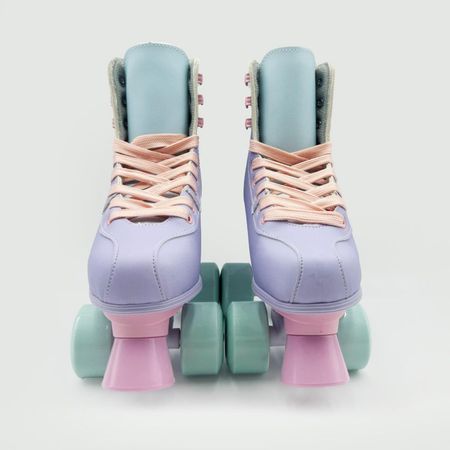 Patines Clasicos Para Niñas Circus Pasteles Talla 32