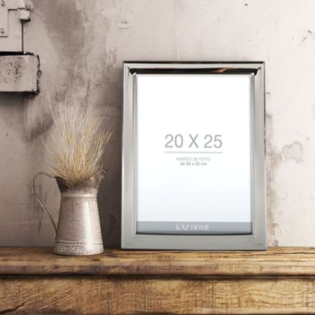 Marco De Fotos Plateado 20 x 25 cm