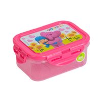 Taper Scool Rectangular Glitter Pocoyo M 350Ml