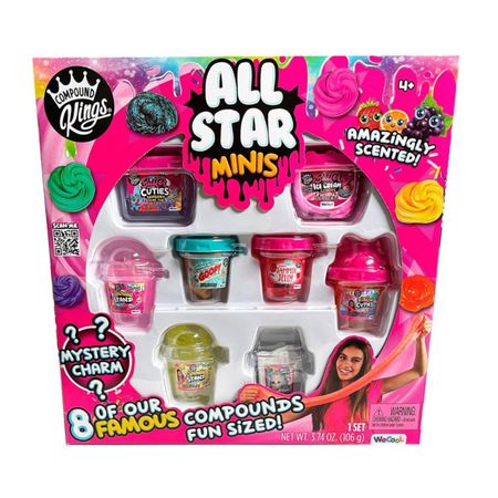 Set De Slimes Wecool All Star Minis 8 Piezas