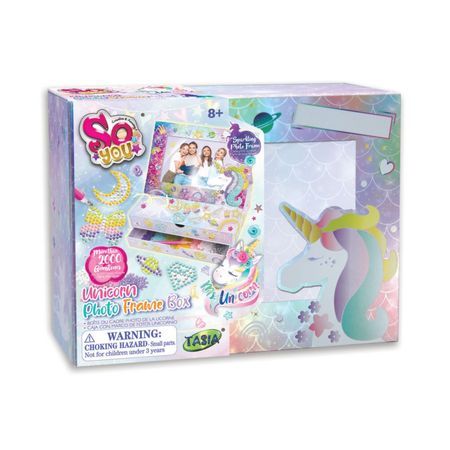 Porta Retrato De Unicornio So You Photo Frame Box