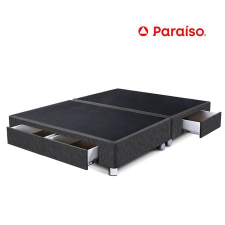 Box Tarima Cajones Queen Charcoal
