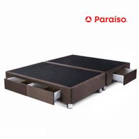 Box Tarima Cajones Queen Chocolate