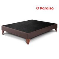 Box Tarima Europea 1.5 Plazas Chocolate