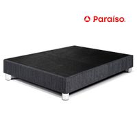 Box Tarima Premium 2 Plazas Charcoal