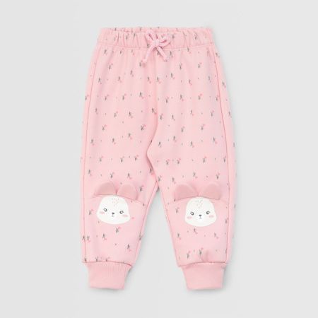 Pantalón De Buzo Para Bebe Niña Baby Circus Conejo 12M
