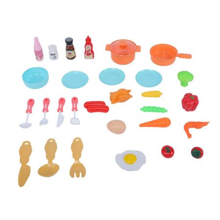Cocina De Juguete Kids N Play Con 30 Accesorios