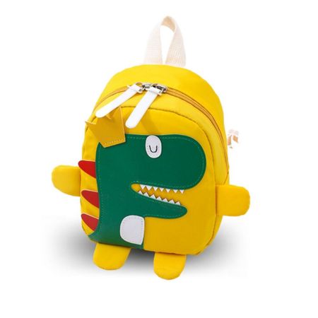 Mochila Para Niño Jardin De Jade Dino Kids Amarillo