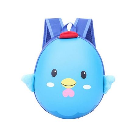 Mochila Para Niño Jardin De Jade Caparazon Chicken Azul