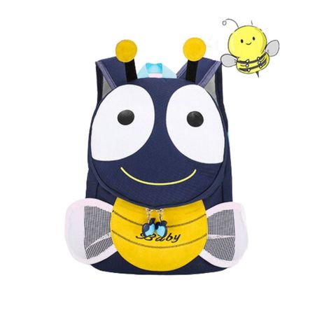 Mochila Para Niño Jardin De Jade Bee Azul