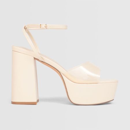 Sandalias Hypnotic Para Mujer San Pv25 Platafor Blanco Talla 38