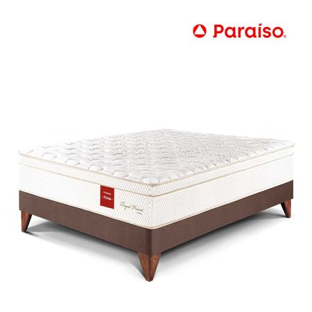 Cama Europea Royal Prince 1.5 Plazas - Chocolate