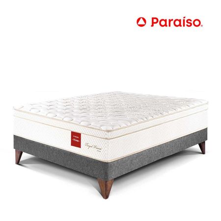 Cama Europea Royal Prince 2 Plazas  - Acero
