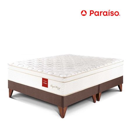 Cama Europea Royal Prince Queen  - Chocolate