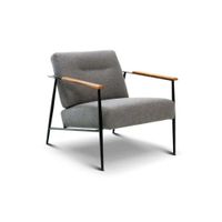 Poltrona Rosen Fossvelen Gris Tela