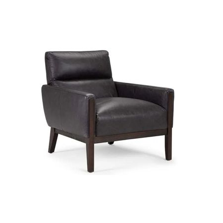 Poltrona Rosen Timber Stone Cuero