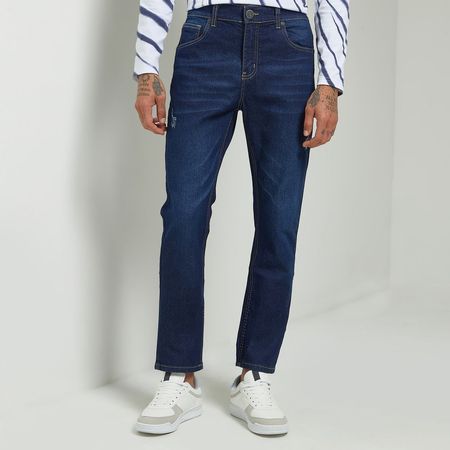 Jean Kis Jean Hombre Slim Azul Marino Talla 28