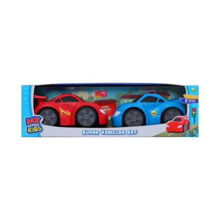 Set 2 Autos Ciudad Policia My Little Kids
