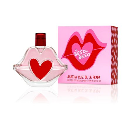 Perfume Beso En Beso Agatha Ruiz De La Prada Mujer Edt 100ml