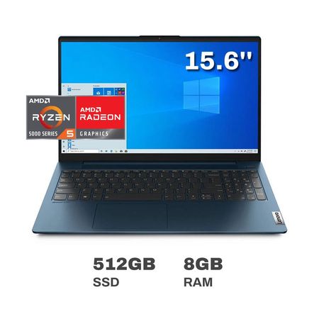 Laptop Lenovo IdeaPad 5 AMD Ryzen 5 8GB RAM 512GB SSD 15.6