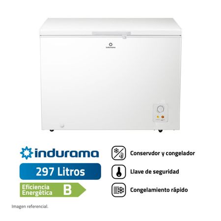 Congelador Indurama 297L  CI-320BL Blanco