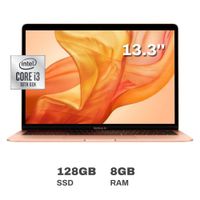 MacBook Air Intel Core i3 8GB RAM 128GB SSD 13.3"" Gold RECONDICIONADO