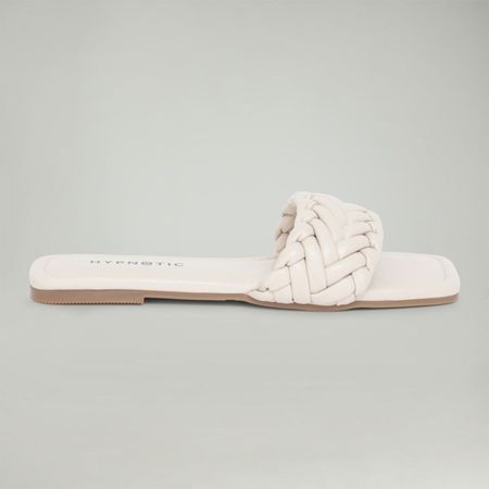 Sandalias Mujer Plana Puff Hypnotic Blanco 37