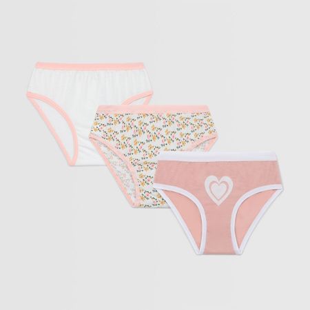 Calzones Pack X3 Para Niña Circus Elastico Combo2 2