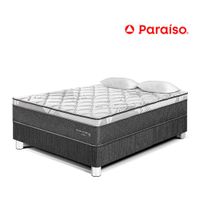 Cama Paraíso Pocket Star 2 Plz - Charcoal