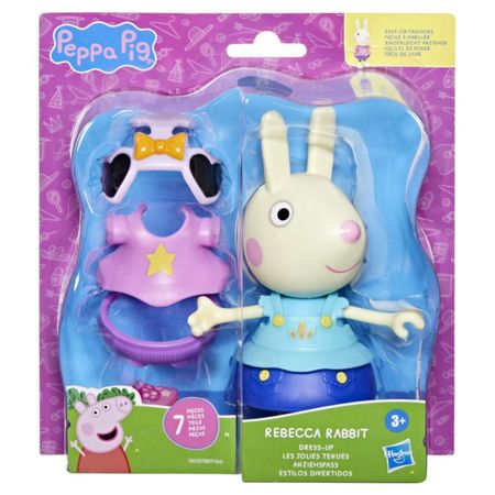 Figura Peppa Pig And Friends Dress Up  Rebeca Coneja