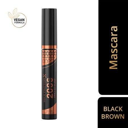 Máscara De Pestañas Max Factor 2000 Calorie Pro Stylist Black Brown 9Ml