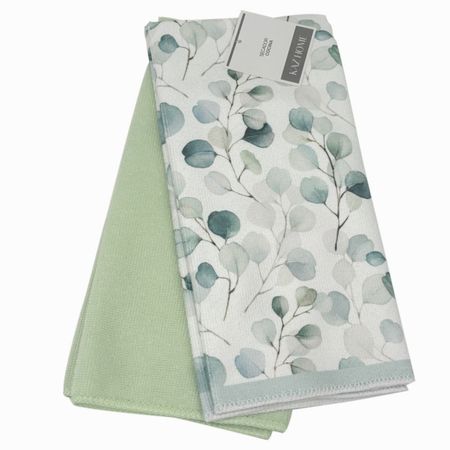 Set X2 Secador Flores Verde 38 X 60Cm