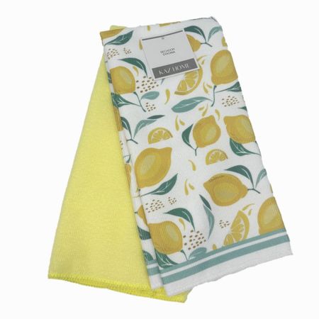 Set X2 Secador Limon Amarillo 38 X 60Cm